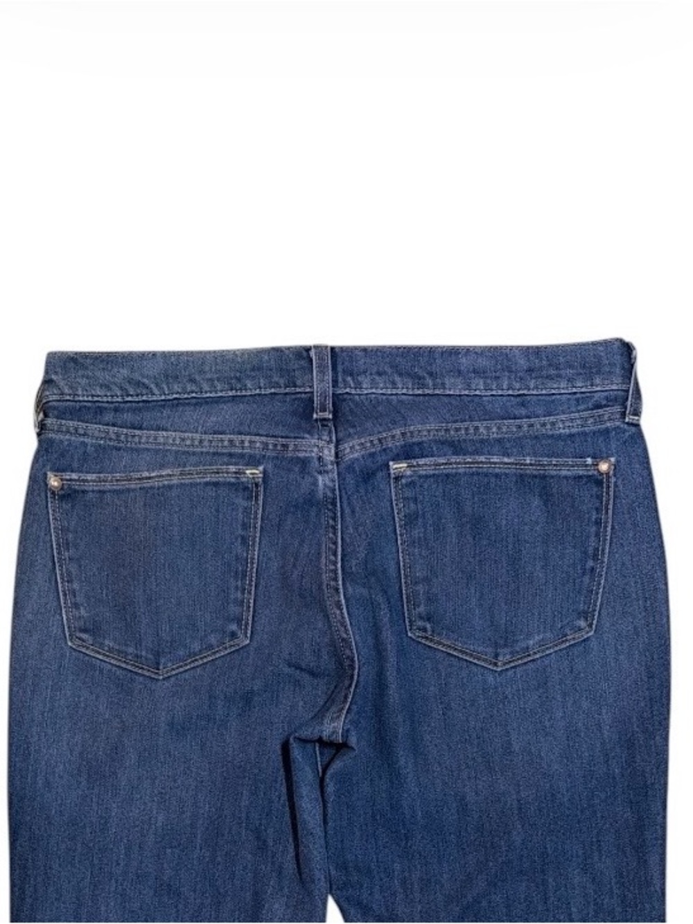 Old Navy The Flirt Bootcut Jeans Size 12 Long Medium Wash Stretch 33 Inseam - Picture 5 of 8
